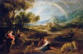 Paisaje con un arco iris 1632 Barroco Peter Paul Rubens